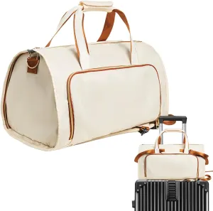 Travel Suit Carrier Garment Duffel Bag | 2 in 1 Duffle Garment Bag | Suitcase Suit Bag - Suit Carrier Travel Bag 2 In 1, Carry Convertible Duffle Garment Bag, Suitcase Suit Travel Bag