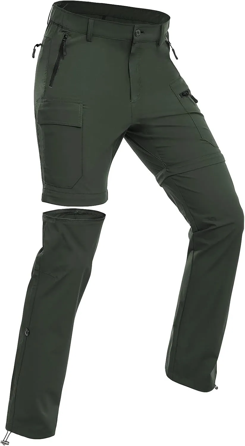 Wespornow Women's-Hiking-Pants Convertible-Zip-Off-Quick-Dry-Pants for Cargo, Camping, Travel, Outdoor, Fishing, Safari