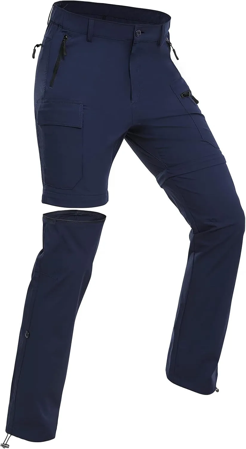 Wespornow Women's-Hiking-Pants Convertible-Zip-Off-Quick-Dry-Pants for Cargo, Camping, Travel, Outdoor, Fishing, Safari