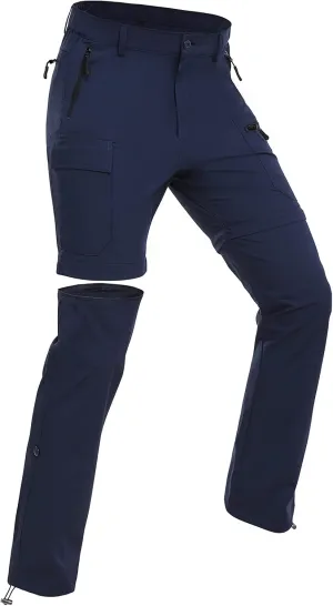 Wespornow Women's-Hiking-Pants Convertible-Zip-Off-Quick-Dry-Pants for Cargo, Camping, Travel, Outdoor, Fishing, Safari