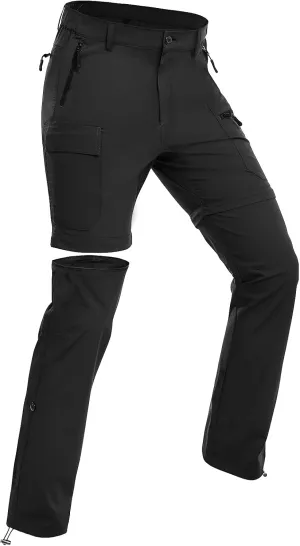 Wespornow Women's-Hiking-Pants Convertible-Zip-Off-Quick-Dry-Pants for Cargo, Camping, Travel, Outdoor, Fishing, Safari