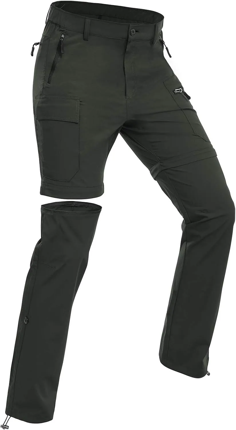Wespornow Women's-Hiking-Pants Convertible-Zip-Off-Quick-Dry-Pants for Cargo, Camping, Travel, Outdoor, Fishing, Safari