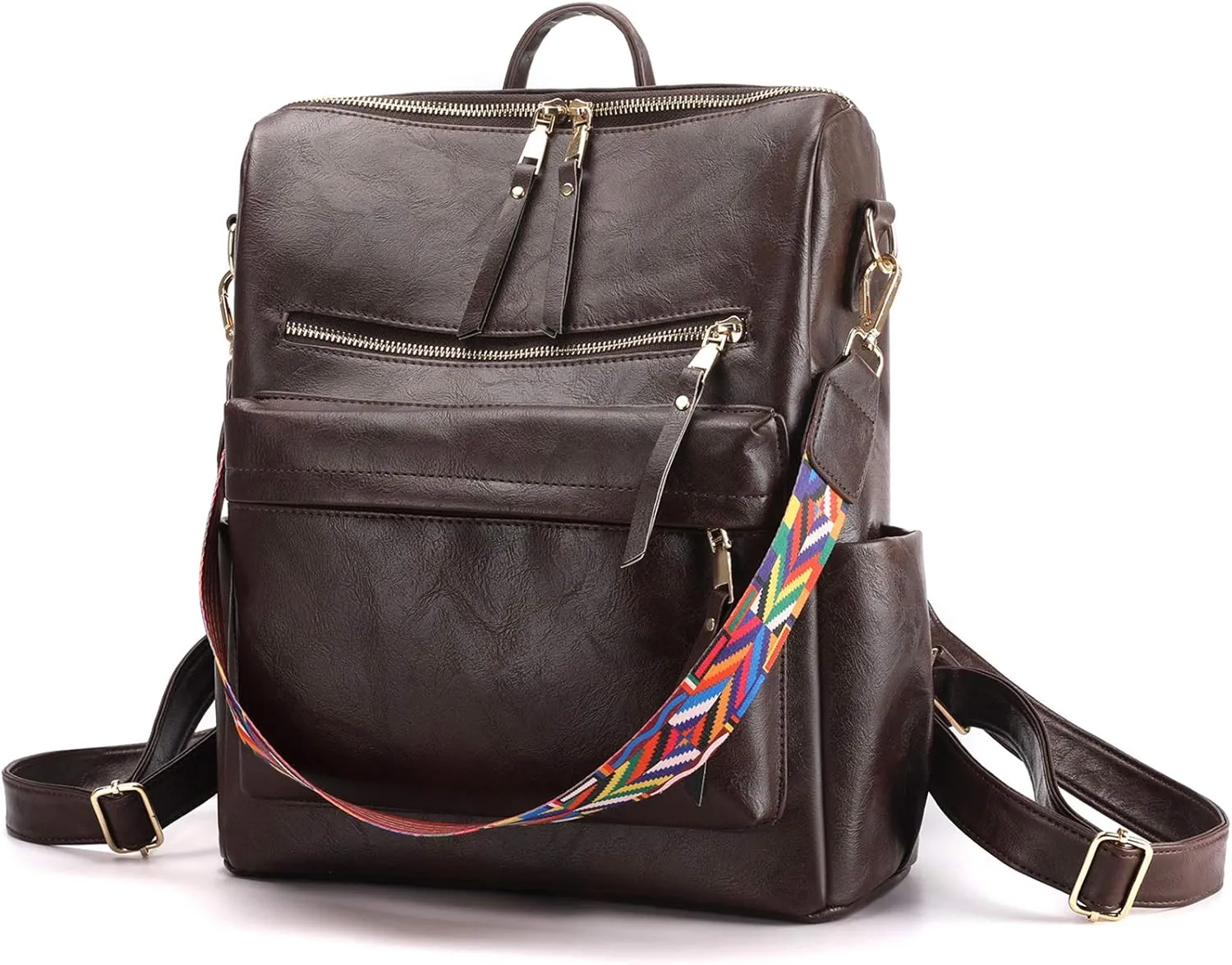 Women's Fashion Backpack Purse Multipurpose Design Convertible Satchel Handbags Shoulder Bag Travel bag