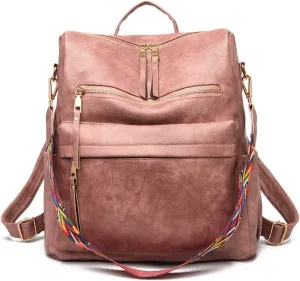 Women's Fashion Backpack Purse Multipurpose Design Convertible Satchel Handbags Shoulder Bag Travel bag