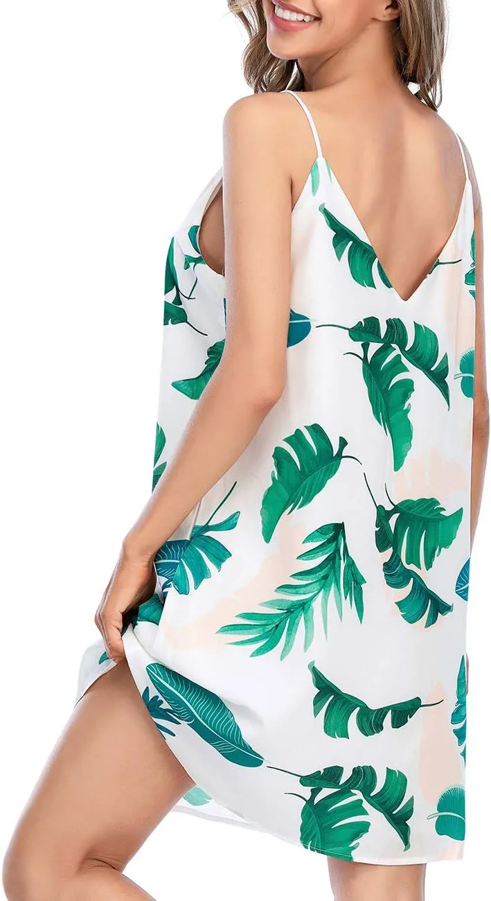 Women's Scoop Neck Spaghetti Strap Babydoll Tank Tops Ruffle Hem Peplum Sleeveless Tunic