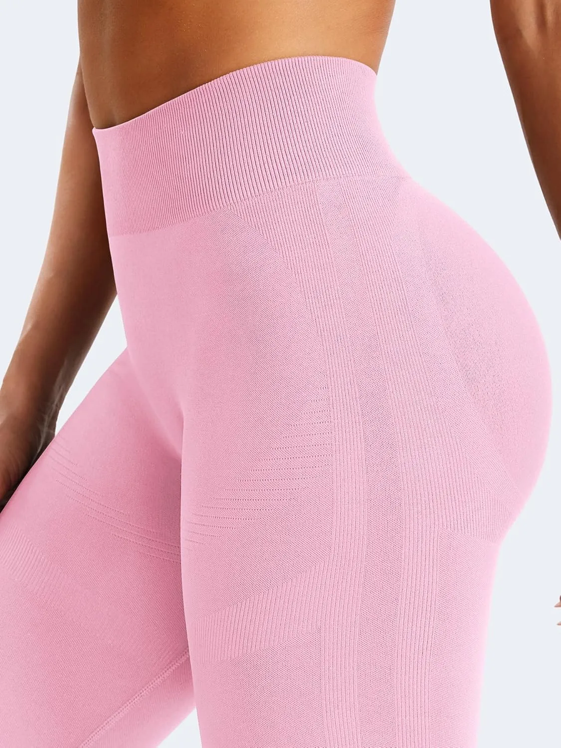 YEOREO Mini Flare Leggings Womens Workout Butt Lifting Legging Hidden Scrunch Seamless Impact Lilliean Yoga Pants