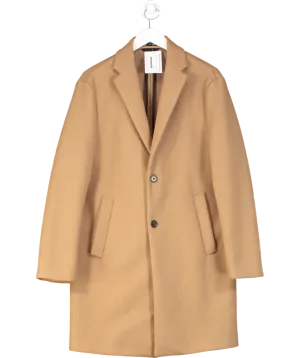 ZARA Beige Relaxed Fit 4 Way Coat UK M